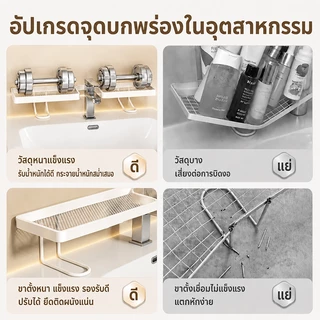 💦ความจุใหญ่จัดเก็บ50ขวดง่ายๆ💥ชั้นวางอ่างล้างหน้า ชั้นวางของในห้องน้ํา ชั้นวางของหน้าอ่าง หนาพิเศษกันน้ำ ไม่ต้องติดตั้ง
