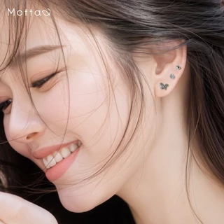 Motta Pick Me Set Online Exclusive Collection ต่างหูเซตชุบทองคำขาว ดีไซน์สวยแมตซ์ได้ทุกลุค