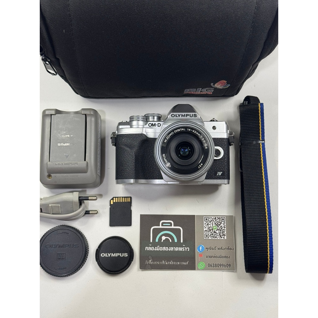 กล้องมือสอง Olympus EM10 Mark IV + Lens Olympus 14-42mm F3.5-5.6