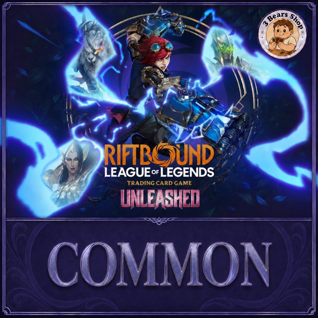 [Riftbound TCG] UNL : Unleashed การ์ด Common | C | การ์ดริฟท์บาวนด์
