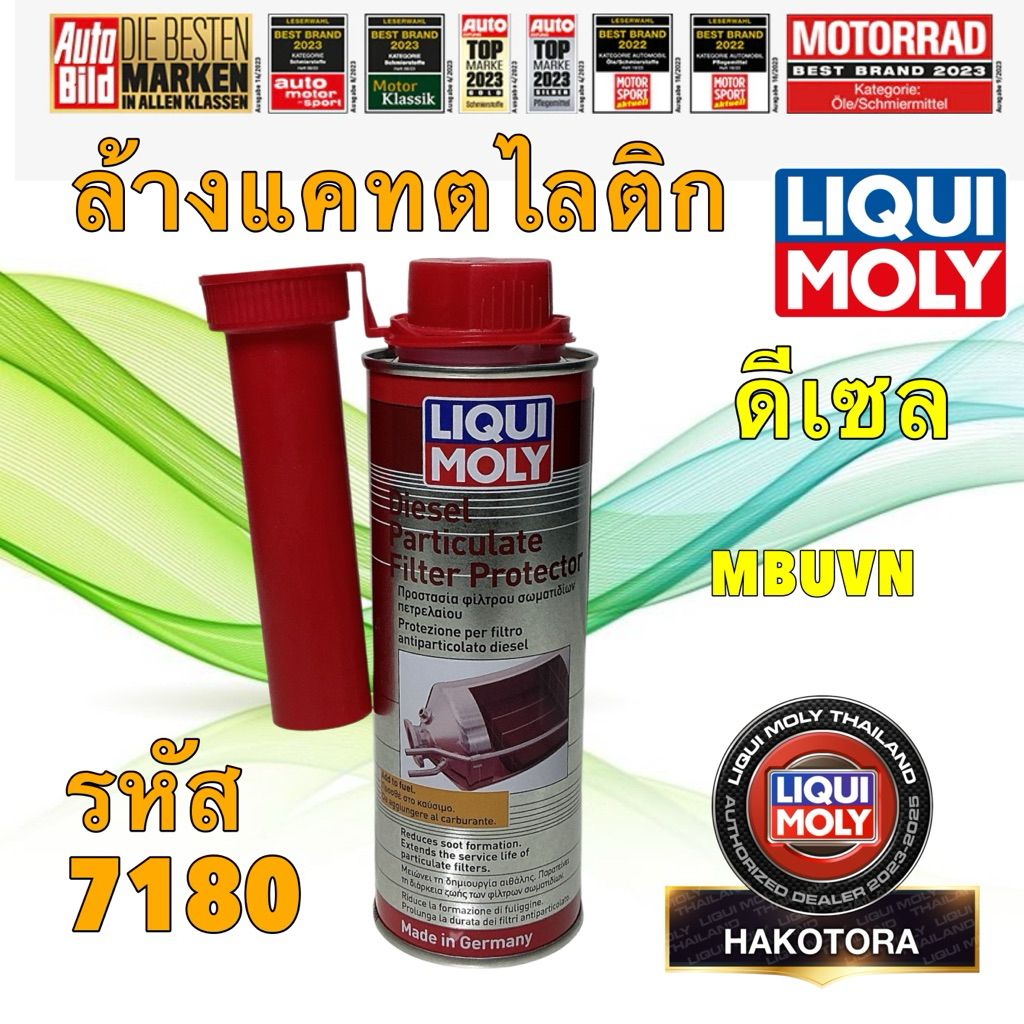 น้ำยาล้าง แคทตาไลติก ดีเซล LIQUI MOLY DPF สารทำความสะอาดกรองอนุภาคไอเสีย ดีเซล รหัส 7180