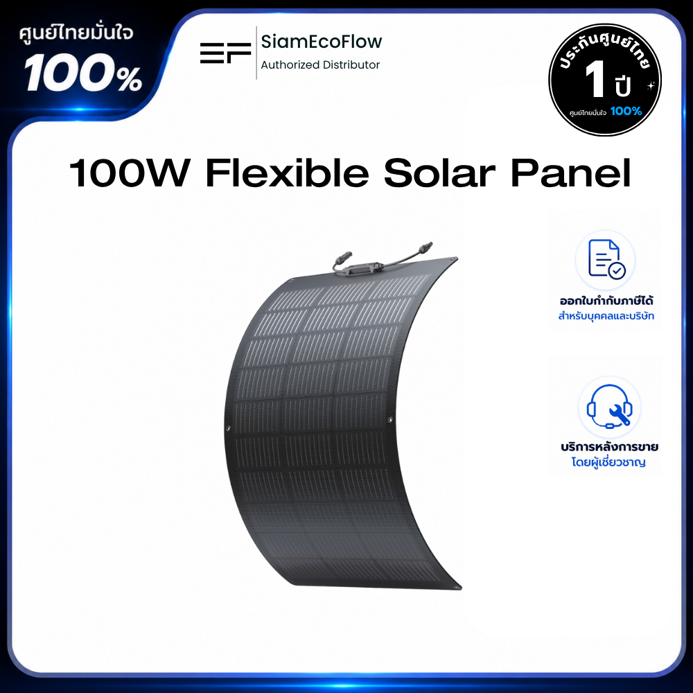 EcoFlow 100W Flexible Solar Panel