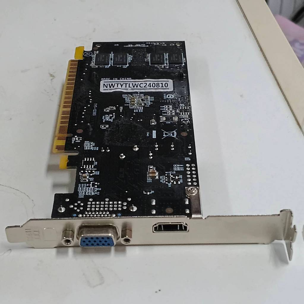 การ์ดจอมือสอง LONGWELL GT 610 2GB DDR3 | การ์ดจอเปิดภาพ ทำงาน ดูยูทูป ไม่ต้องต่อไฟเพิ่ม
