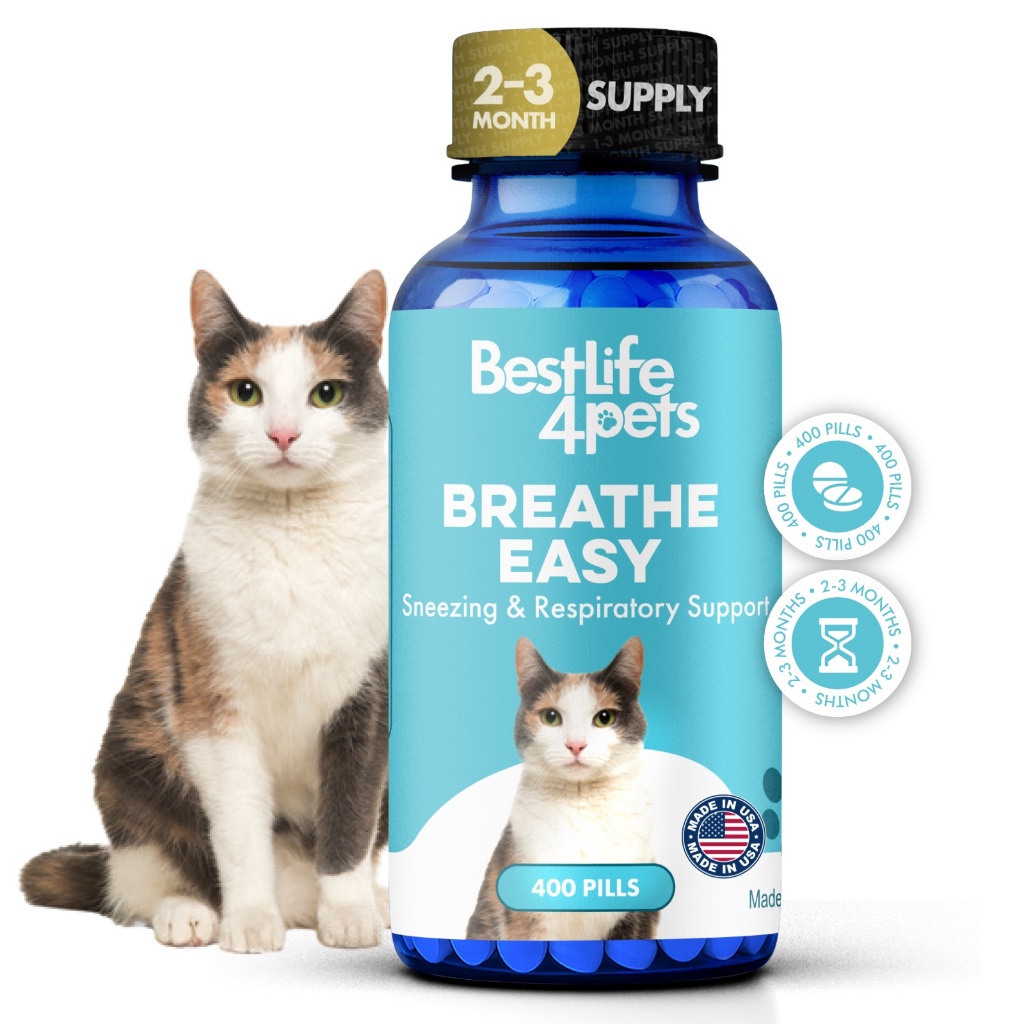 [แบ่งขาย] Breathe Easy CAT อาหารเสริมแมว (EXP.12/2029) หวัด ไอ จาม น้ำมูกไหล สกัดจากธรรมชาติล้วน