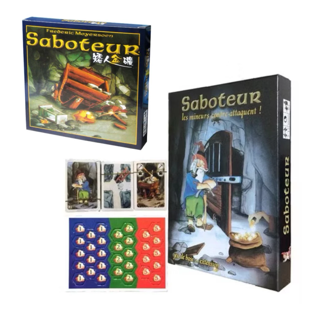Saboteur Board game - บอร์ดเกม ซาโบทัว คนขุดเหมือง