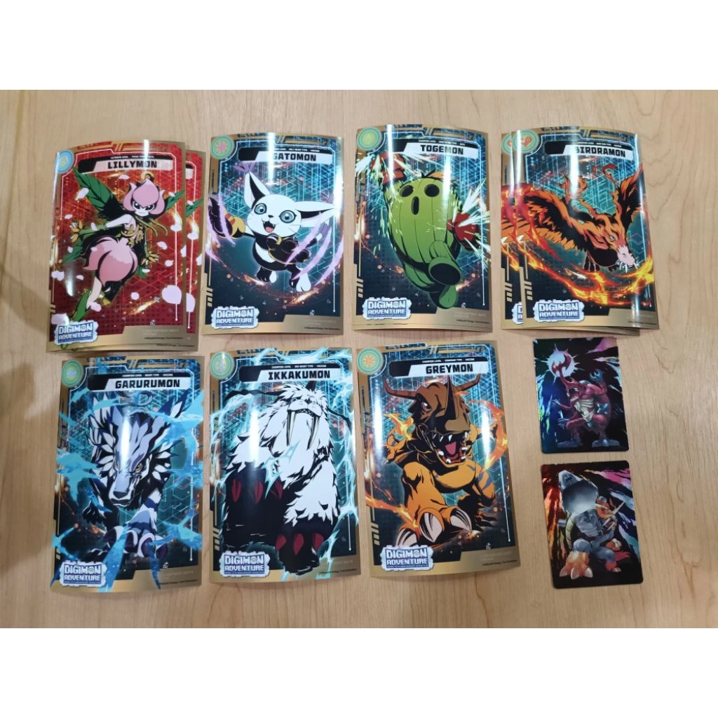 ของสะสมที่ระลึกจากนิทรรศการ Digimon adventure anime25th anniversary