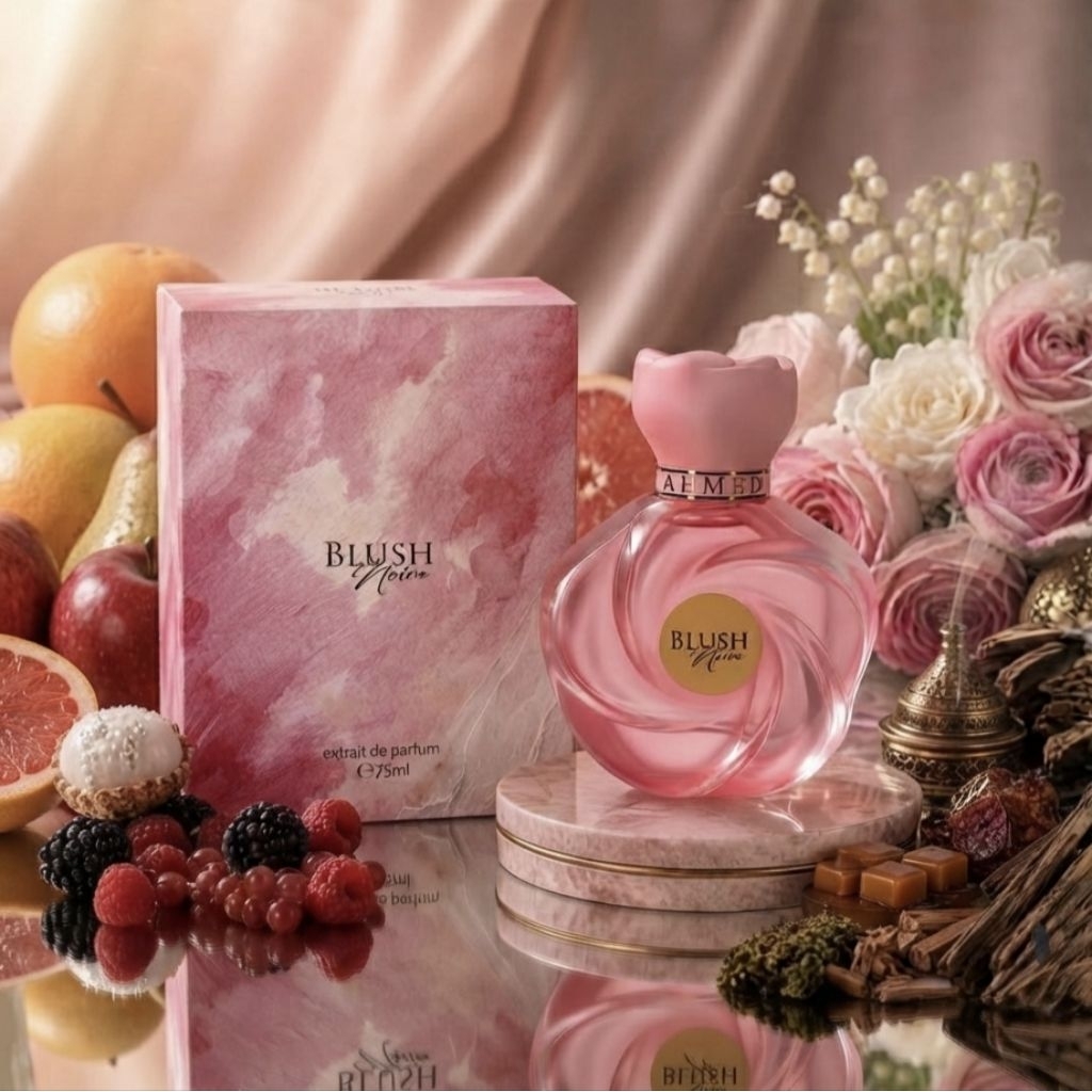 Blush Noir Extrait de perfum by Ahmed Al Maghribi สำหรับผู้หญิง แท้💯