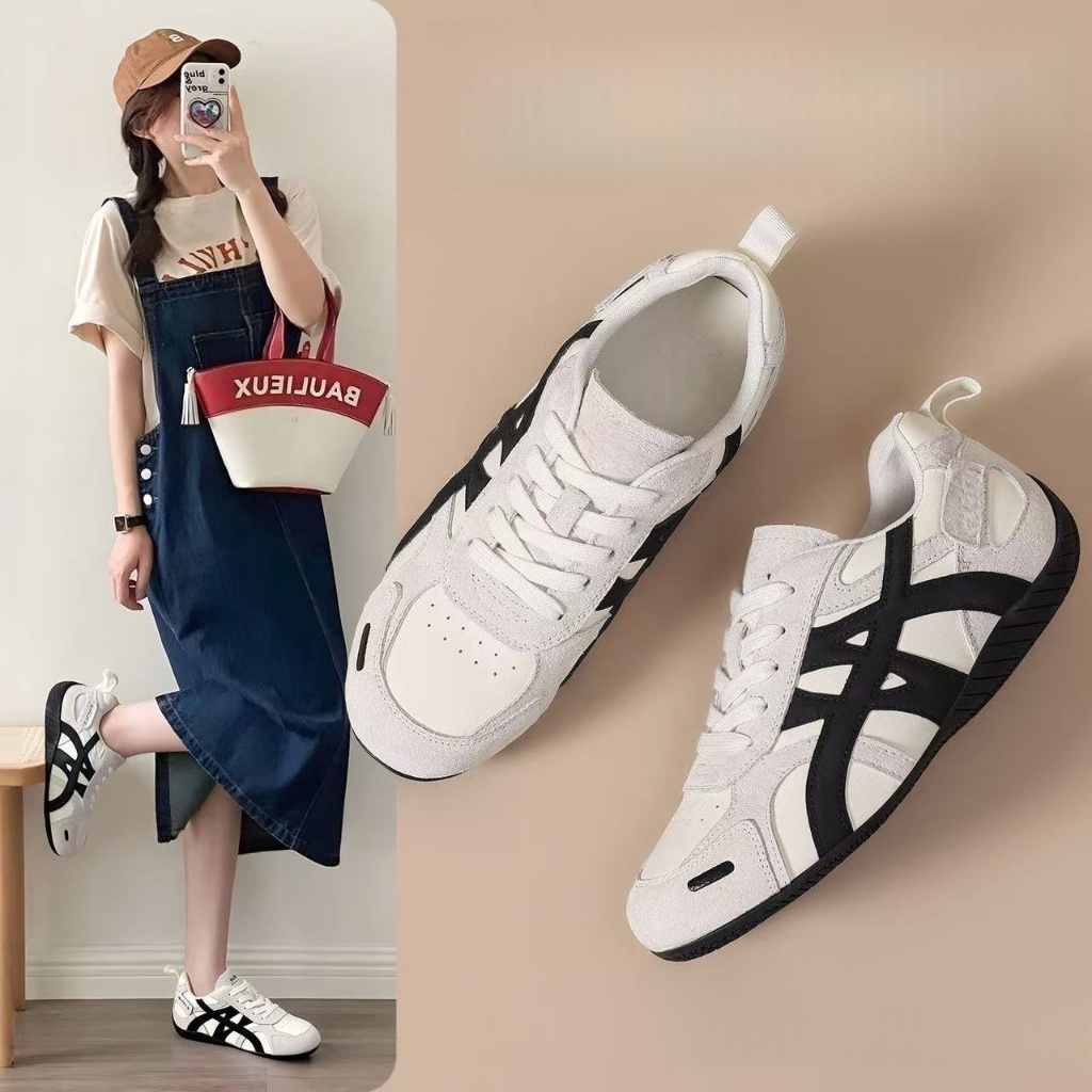 รองเท้าผ้าใบลำลองสำหรับผู้หญิง ดีไซน์ปัก พื้นรองเท้านุ่มกันลื่น เนื้อผ้าระบายอากาศได้ดี มีสไตล์และน้ำหนักเบา แมทช์ง่าย