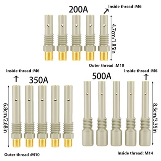 200A, 350A, 500A ปลอกหัวเชื่อมมิก ชนิดเคลือบสารป้องกันสะเก็ดไฟเชื่อม ปลอกเชื่อมกันสะเก็ด หัวเชื่อมกันสะเก็ด