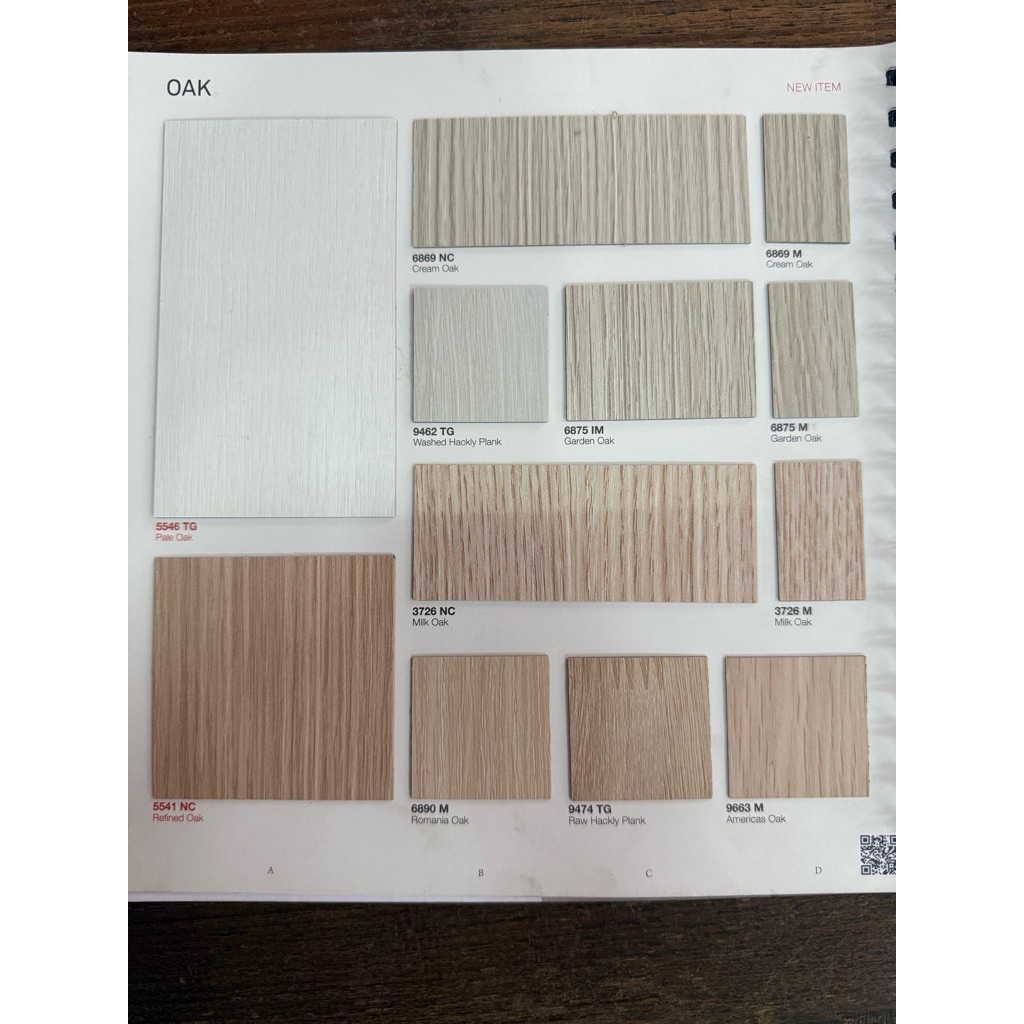 แผ่นลามิเนต TD board by Formica ลายไม้ ขนาด 120x240ซม หนา 0.7 มิลลิเมตร บางมาก