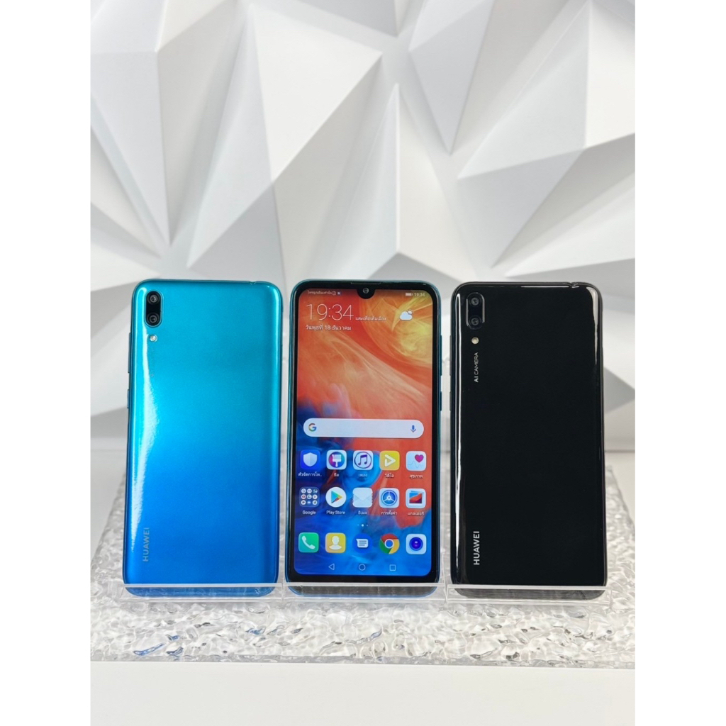 Huawei Y7pro(2019)โทรศัพท์มือสองพร้อมใช้งาน (ฟรีชุดชาร์จ)