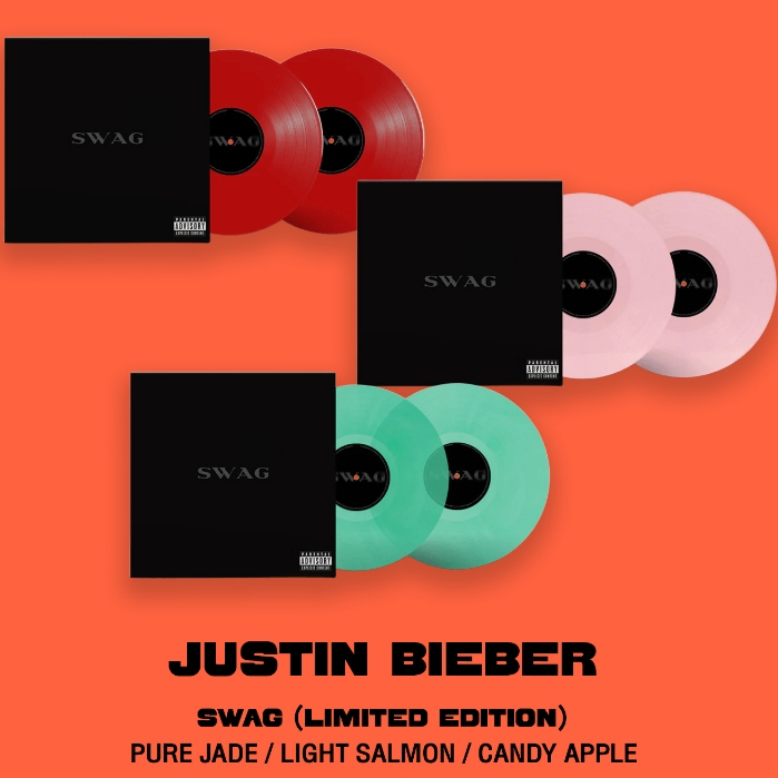 [Pre-Order] Justin Bieber – SWAG (Limited Edition 3000 UNITS)(2LP)(Vinyl)