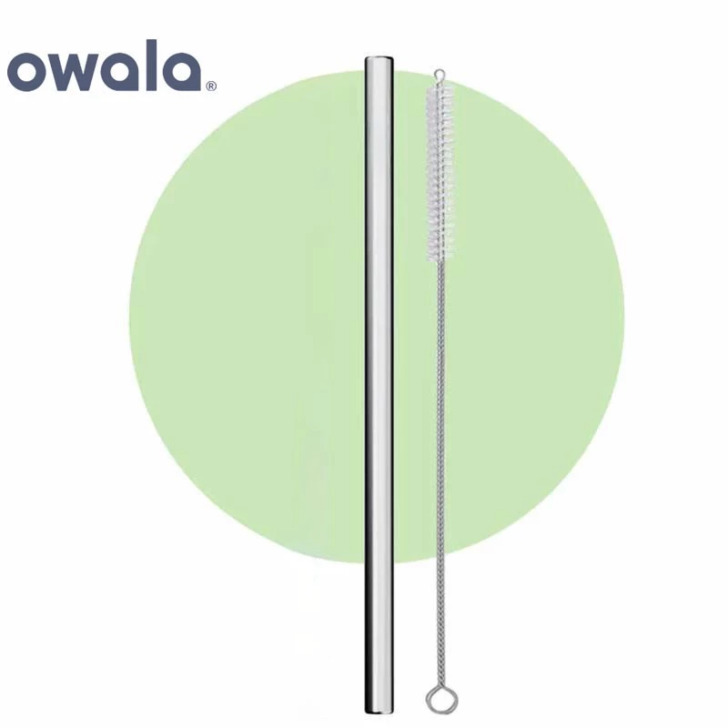 ✨ หลอดสำรอง Owala 1 ชิ้น + แปรงทำความสะอาด | เปลี่ยนเมื่อจำเป็น ใช้ได้ทุกรุ่น 12/1624/30/32oz วัสดุสแตนเลสเกรดพรีเมียม