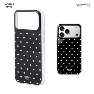 เคส iPhone MagSafe IMD 2 ชั้น ลายหัวใจมินิ ดีไซน์เกาหลี NORMAHAUS สำหรับ iPhone 17 Pro / Pro Max