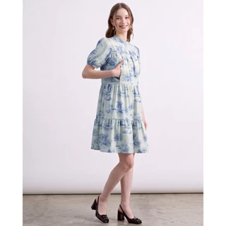 Nitan (นิทาน) เดรสให้นม ชุดคลุมท้อง รุ่น Rivera Maternity and Nursing Dress