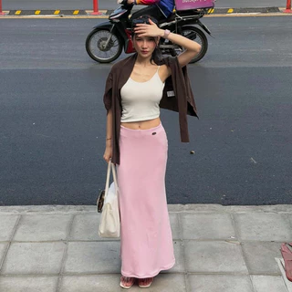 กระโปรงยาว ทรงเข้ารูป หุ่นเป๊ะ Luna Curve Skirt