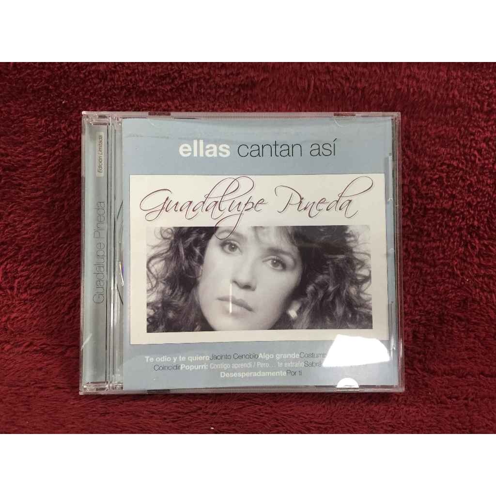 CD Guadalupe Pineda – Ellas Cantan Así สภาพตามรูปปก EA116-6