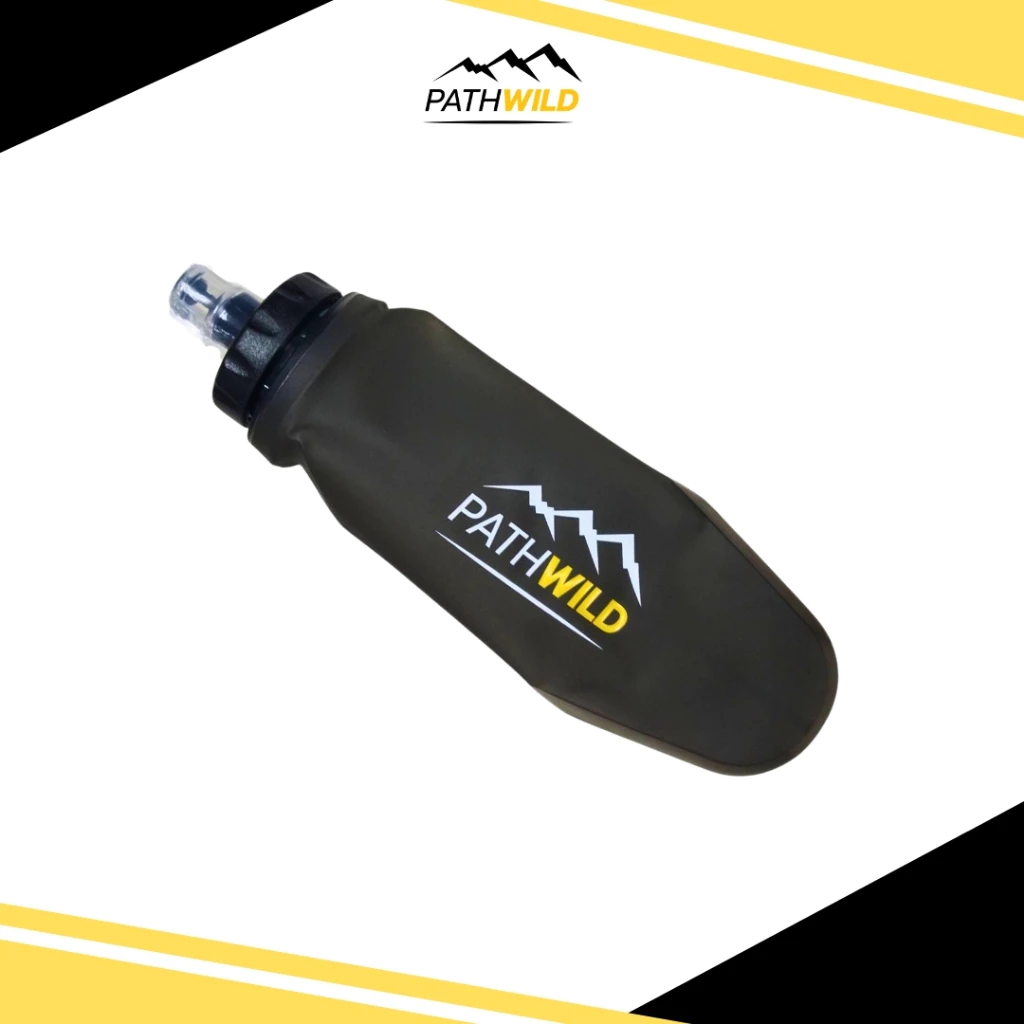 PATHWILD Soft Bottle 500ml ขวดน้ำนิ่ม ใส่เป้น้ำ ใส่กระเป๋า พับเก็บเล็กได้ น้ำหนักเบา