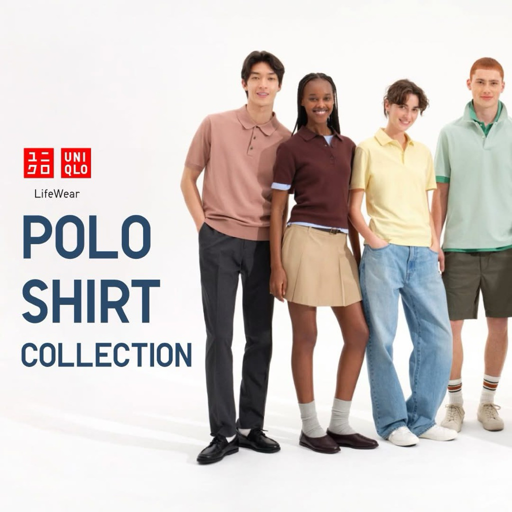 เสื้อโปโล Uniqlo Gu มือสอง เสื้อที่ใส่ได้ทุกวัน