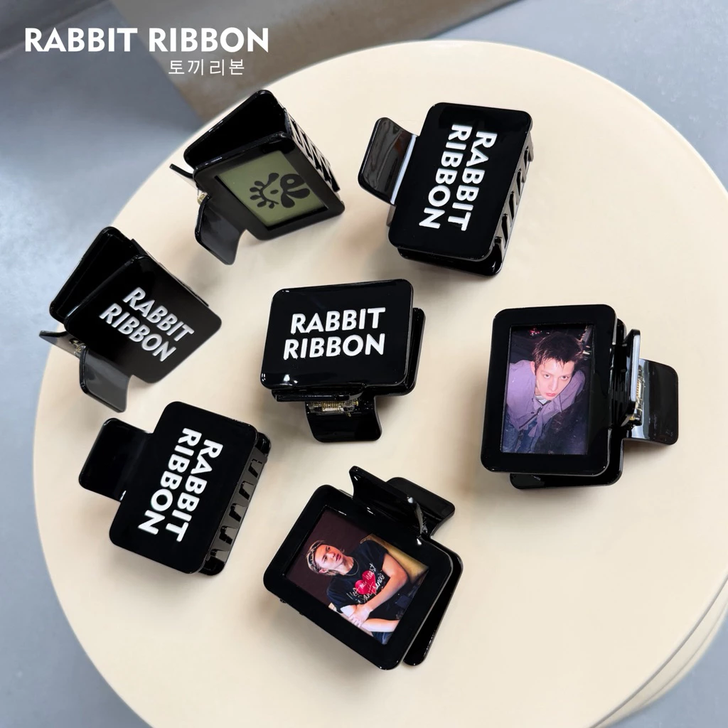 กิ๊บกรอบรูป RABBIT RIBBON Hairclip Photo frame | แถมภาพถ่าย 1 ใบแบบสุ่มคละรูป วง Cortis