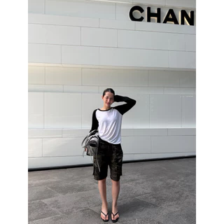 Camo-Cargo Shorts กางเกงจอร์จคาโก้
