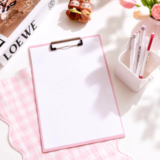 MOMOMARTคลิปบอร์ด ลาย Charmmy Kitty ลิขสิทธิ์แท้ Sanrio กระดาษรองเขียน Clip Board A4 มี 3 ลายให้เลือก