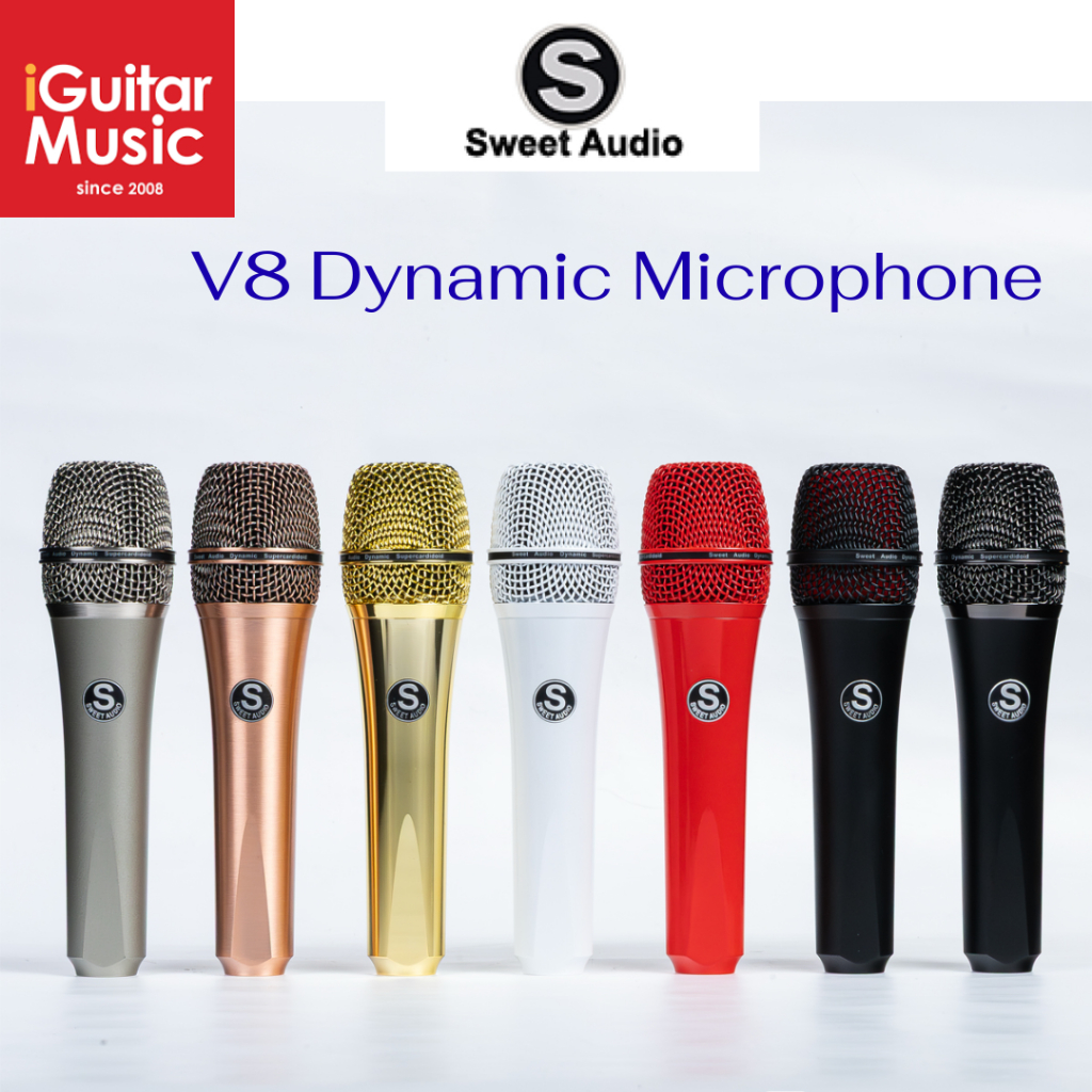 Sweet Audio V8 Dynamic Microphone ไมโครโฟน