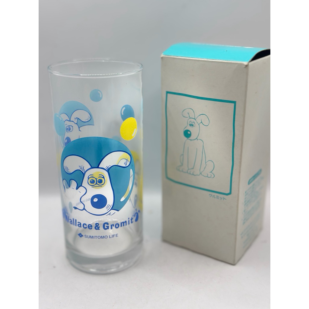 แก้วน้ำ Wallace & Gromit glass