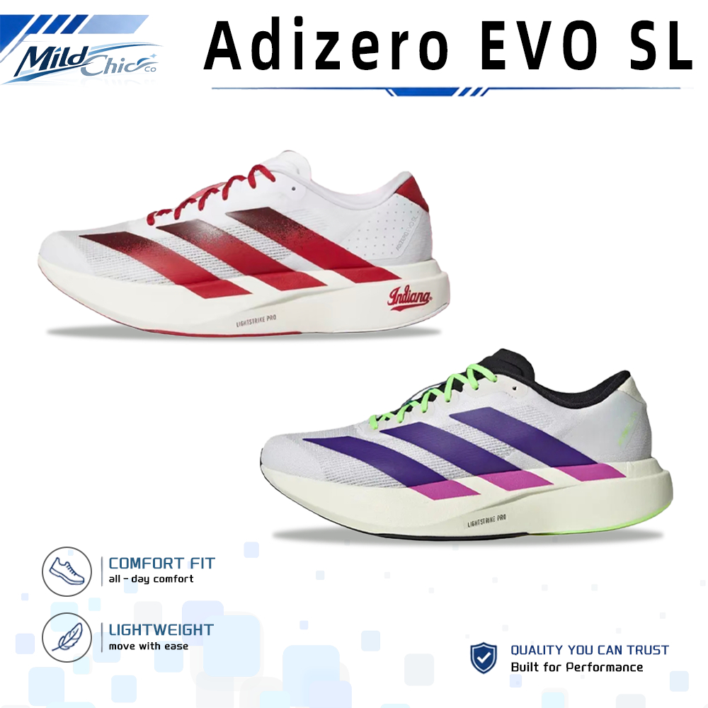 ของแท้ 100%✅ Adizero EVO SL รองเท้าวิ่ง JS4495/JQ4576