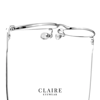 CLAIRE : (เลอา) แว่นกรองแสงไม่มีค่าสายตารุ่น "Léa" แว่นกรองแสงสีฟ้า กันแดดUV400 ออกแดดไม่เปลี่ยนสี | Glasses