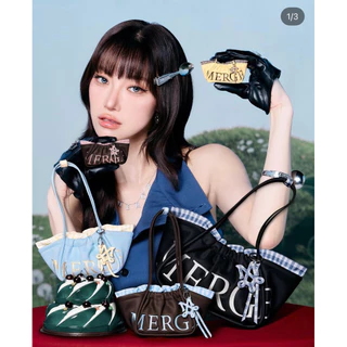 New💯 MERGE A DAY BAG Limited edition, New Size Mini Short Mini Outside and Medium. Mighty Inside