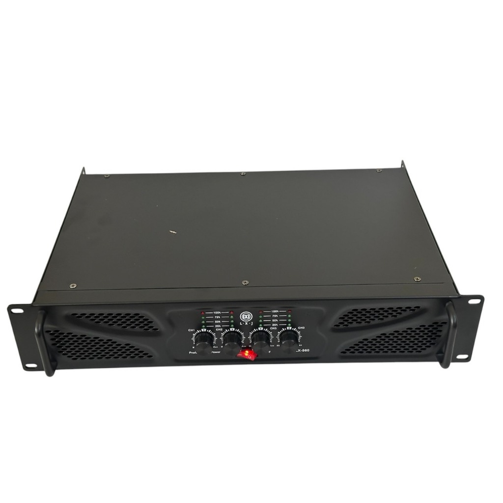 LXJ LX-560เพาเวอร์แอมป์กลางแจ้ง4CH 4000W MRS(1000W X 4) รุ่นLX-560 Ap