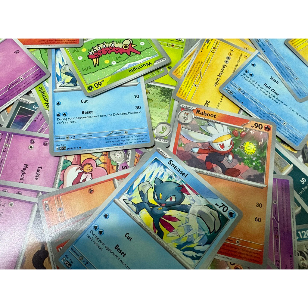 ใบเกลือ ASCENDED HEROES POKEMON TCG การ์ดโปเกมอนภาษาอังกฤษ
