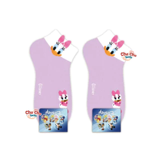 Chacha socks - ใหม่ ถุงเท้า Disney bubble gum ankle socks ถุงเท้าข้อสั้น ถุงเท้าเกาหลี แบรนด์ kikiya
