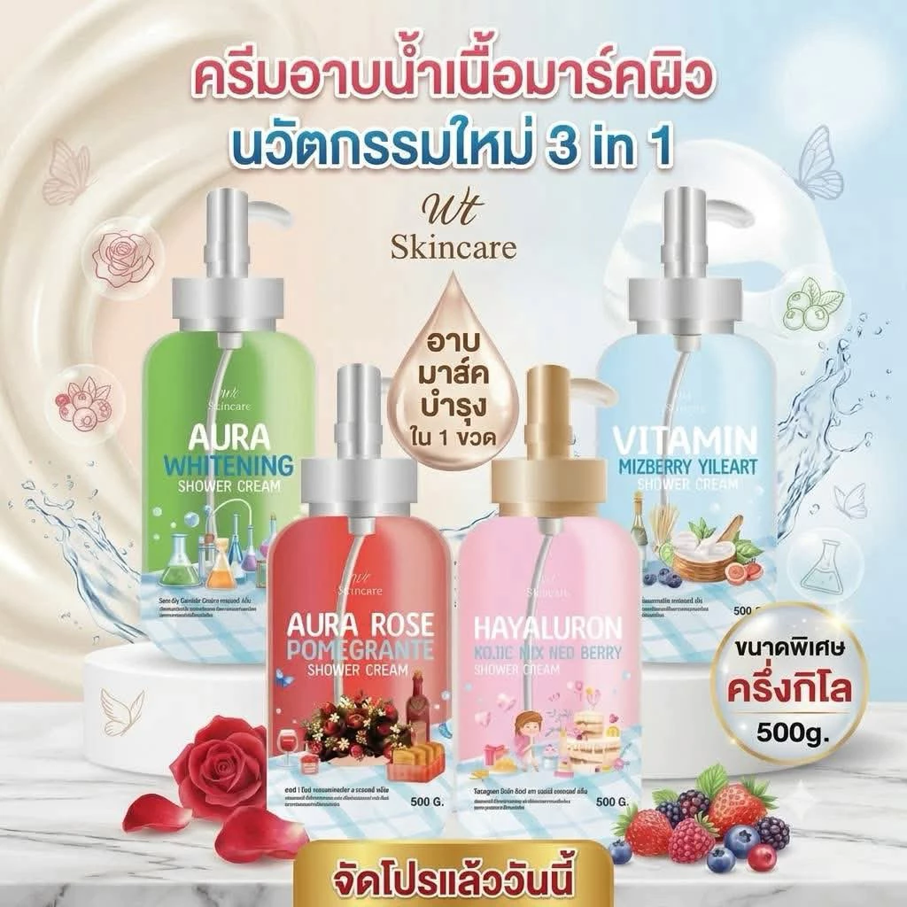 ครีมอาบน้ำ แบรนด์วันทอง .