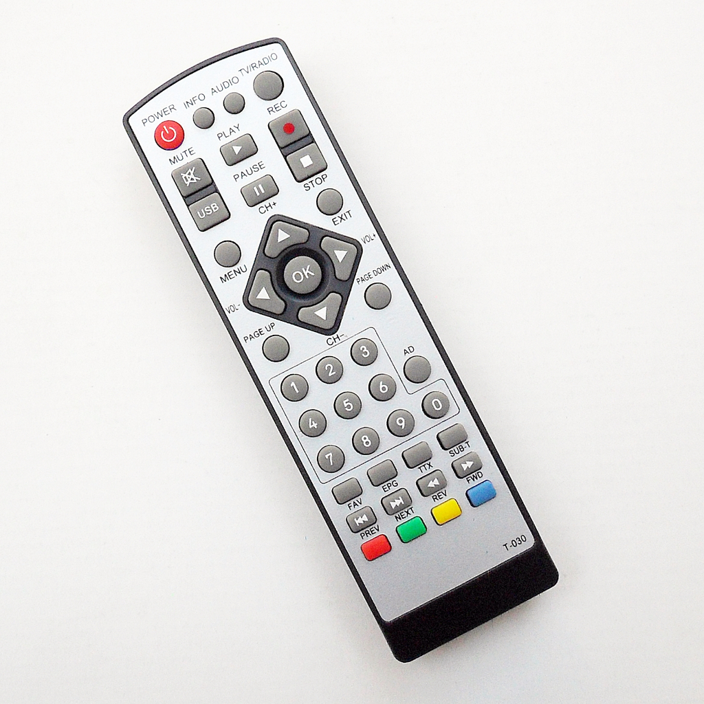 รีโมทใช้กับกล่องดิจิตอลทีวี แฟมิลี่  , Remote for FAMILY DVB-T2