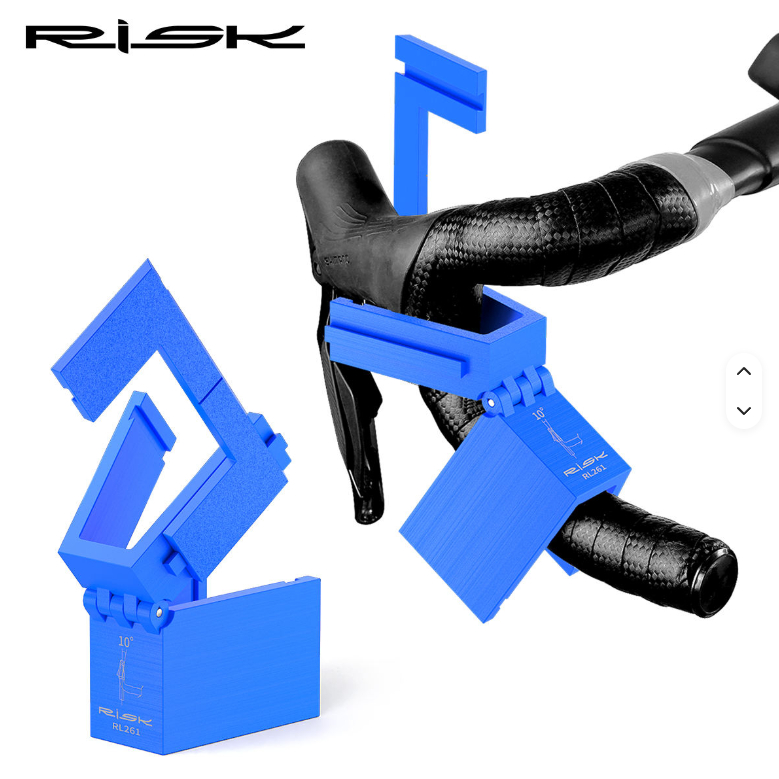 เครื่องมือวัดองศามือเกียร์ RISK RL261 สำหรับตั้งมือเกียร์มือเบรก Road MTB จัดตำแหน่งซ้ายขวา