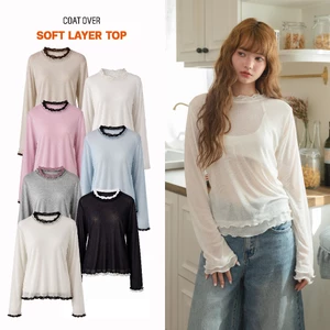 CO1296  |  COAT OVER SOFT LAYER TOP