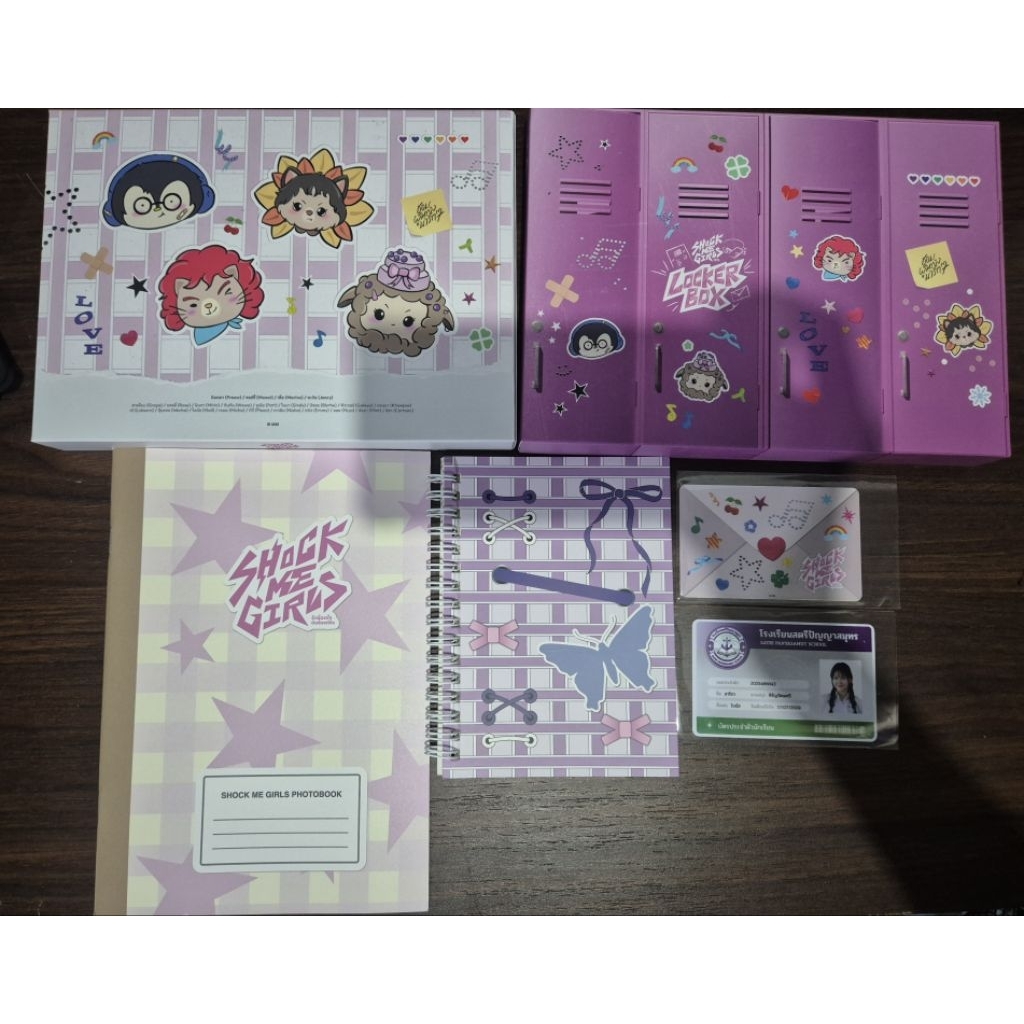Bnk48Cgm48 เมมเบอร์ Shock Me Girls Lockek Boxset แยกขาย