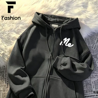 เสื้อสเวตเตอร์แจ็คเก็ตมีฮู้ด Unisex ใส่คู่กับแฟนได้ เนื้อผ้านุ่ม ใส่สบาย หน้าหนาวนี้ต้องมี