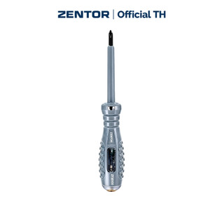 Zentor ไขควงวัดไฟ ไขควงเช็คไฟ ลองไฟ ปากแบน ปากแฉก 100–250V ใช้งานง่าย แม่นยำ Voltage Tester