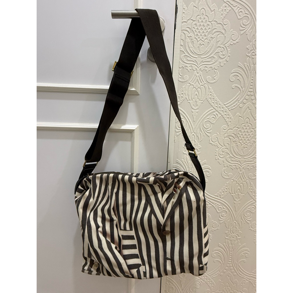 Paul Smith "Suit Jacket" Stripe Shoulder Bag มือสอง