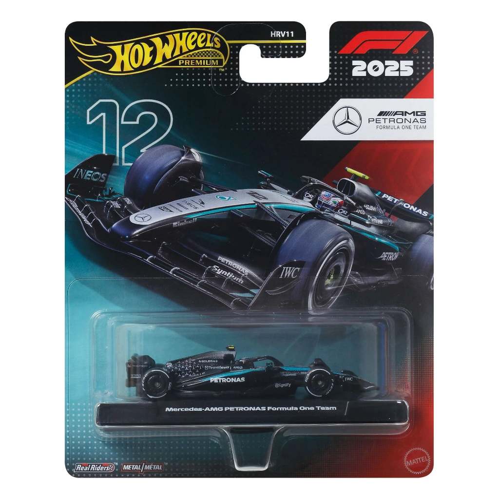 Hot Wheels Premium MERCEDES - AMG PETRONAS F1 2025 #12