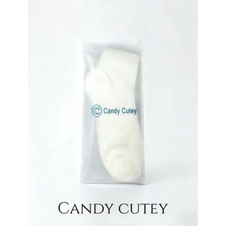 CandyCutey ถุงเท้าสั้นผู้หญิง ผ้าฝ้ายบางสำหรับฤดูร้อน ลายตาข่ายระบายอากาศ ดูดซับเหงื่อ กันกลิ่น ไม่เลื่อนหลุด