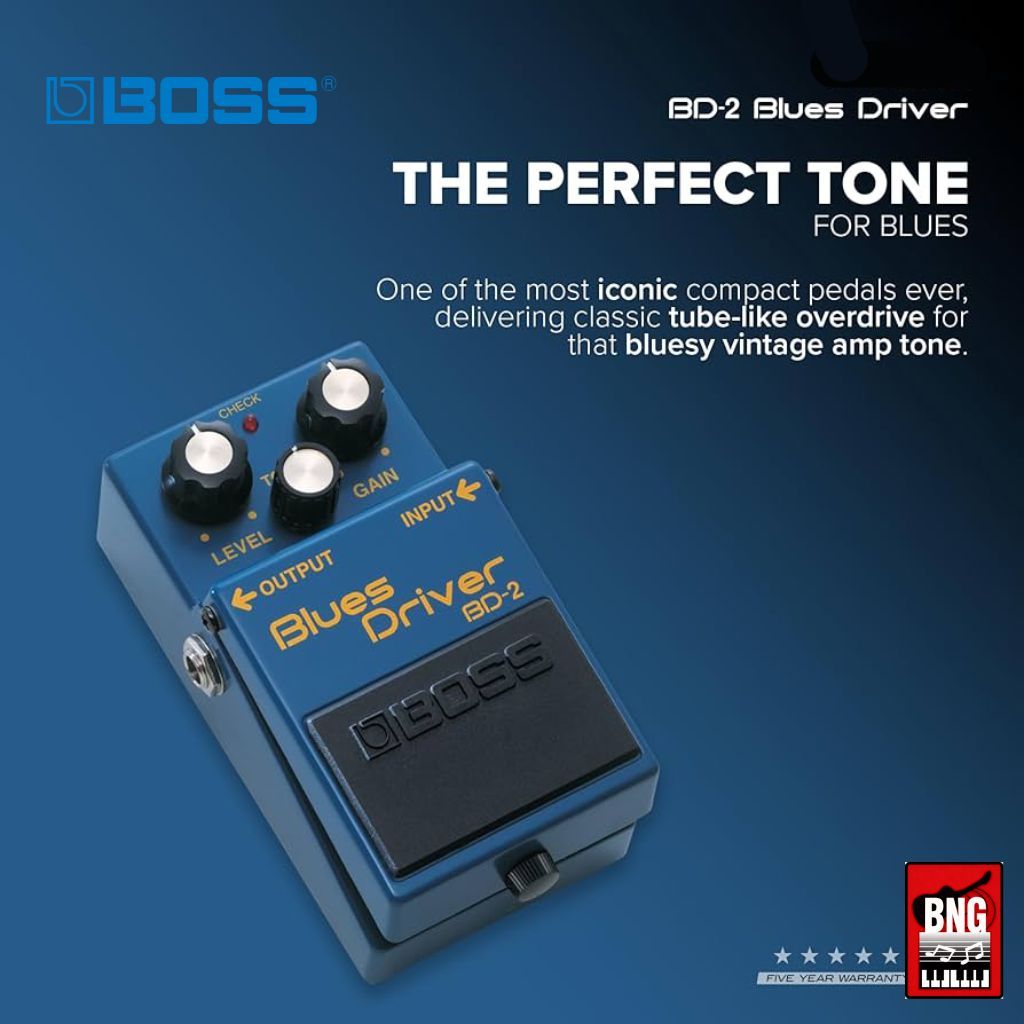 Boss รุ่น BD-2 BLUE DRIVE เอฟเฟคกีตาร์