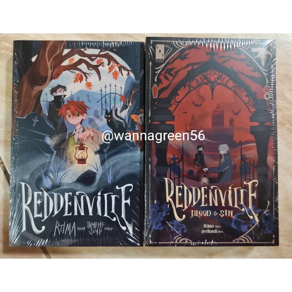 Reddenville และ Reddenville blood and sin ของ Rtima มือหนึ่งในซีล นิยายแฟนตาซี