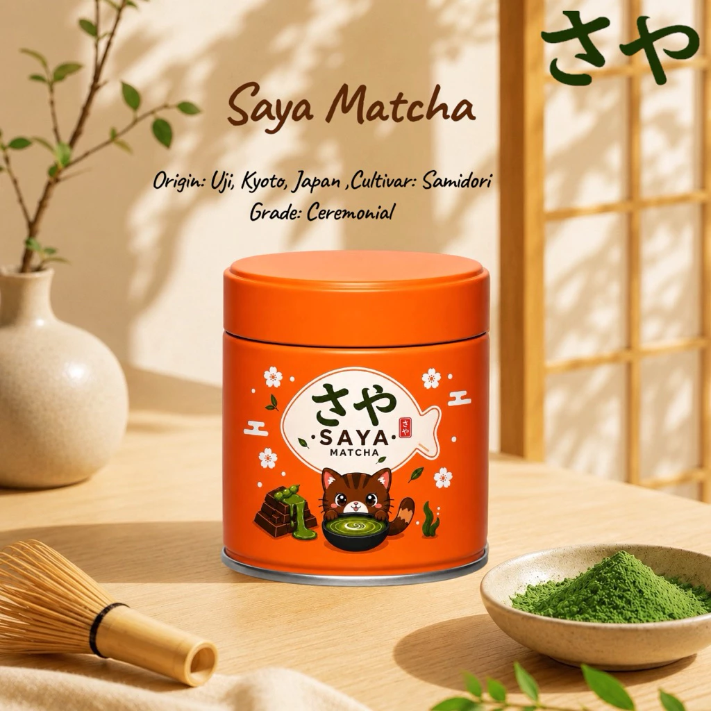 SAYA MATCHA - Samidiri Uji Kyoto-JIN Specialty Matcha