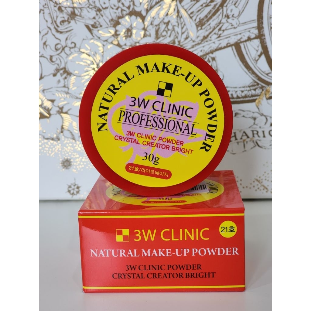 แป้งป่าตองในตำนาน3w clinic จากเกาหลีแท้💯 มือสอง กรุณาอ่านก่อนสั่ง