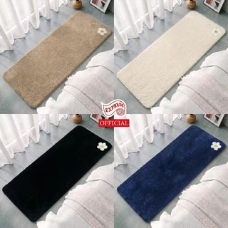 EXPRESS CARPET พรมเช็ดเท้ายาว 50x120cm พร้อมส่ง พรมขนนุ่ม มีกันลื่น ซับน้ำดี ซักได้ แห้งไว
