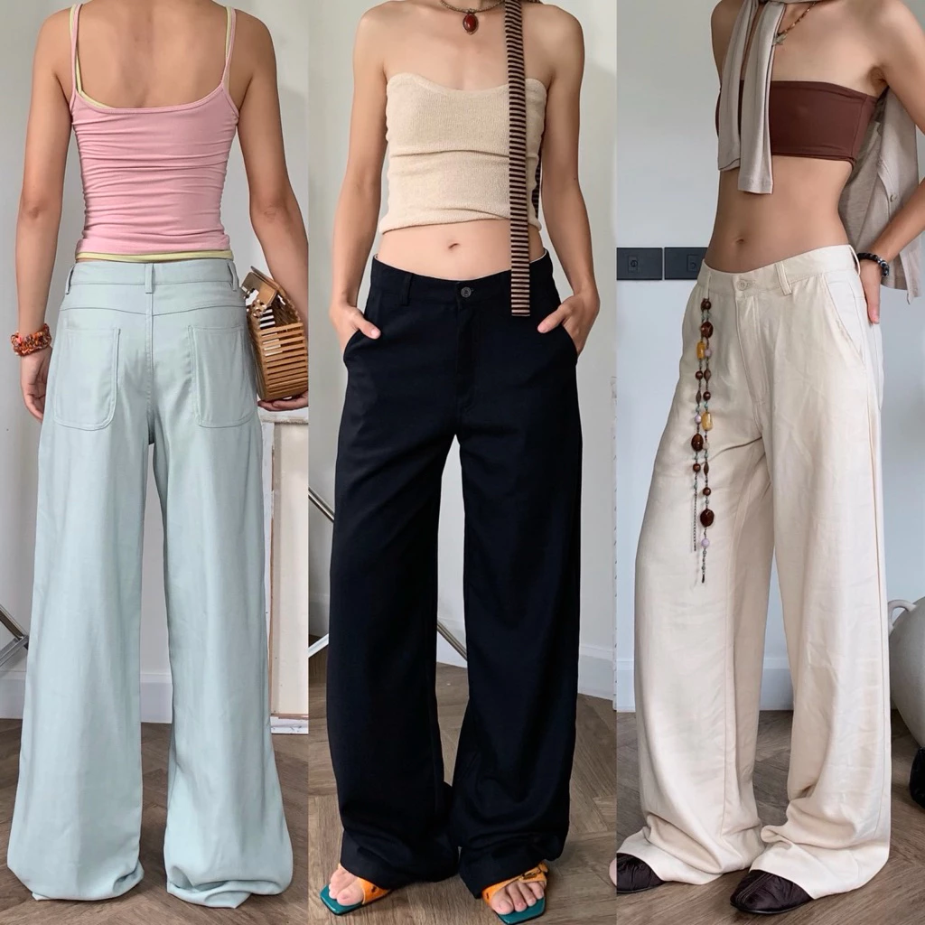 🌴NEW ITEM ผ้าลินิน 🎟️[สีหมดรอพรี25วัน]ลด30%+ร้าน100฿+ส่งด่วนฟรี! S-XL-Linen Pants-กางเกงขายาวผ้าลินิน(901)